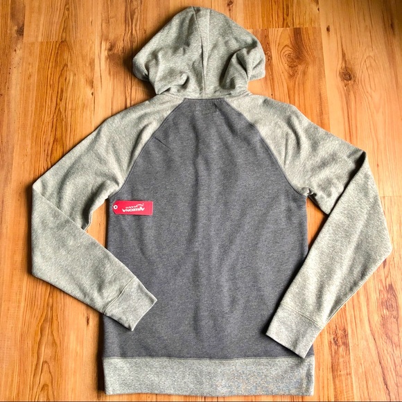 NEW ARIZONA Fleece Hoodie Jacket Full Zip Small Gray Men’s Unisex - Picture 2 of 12